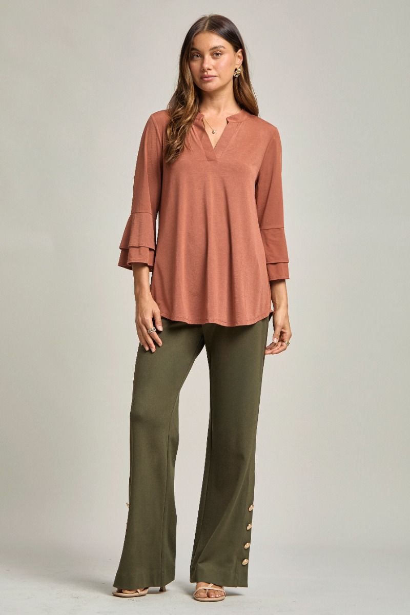 "Stay Polished" Solid Belled Lizzy- Caramel