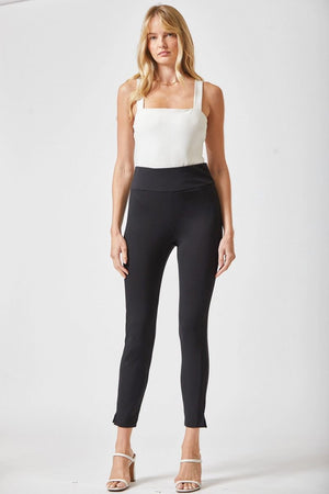 "All The Way" Skinny Pant- Black