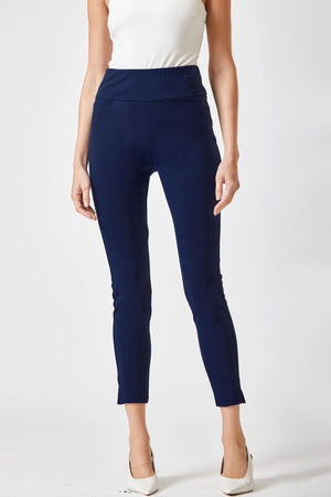 "All The Way" Skinny Pant- Navy