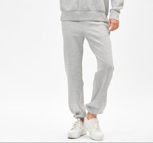 "Closer To Love" Solid Jogger Sweatpants- Grey