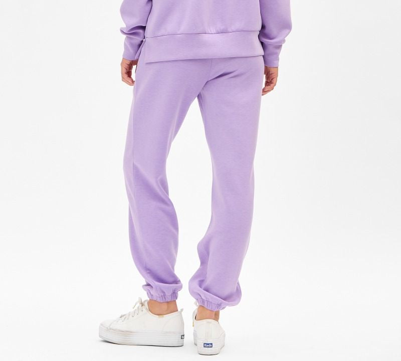 "Closer To Love" Solid Jogger Sweatpants- Purple