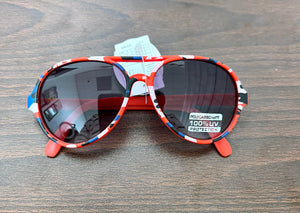 Kids Aviator Sunglasses- Camo