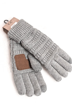 C.C Knit Gloves with Lining