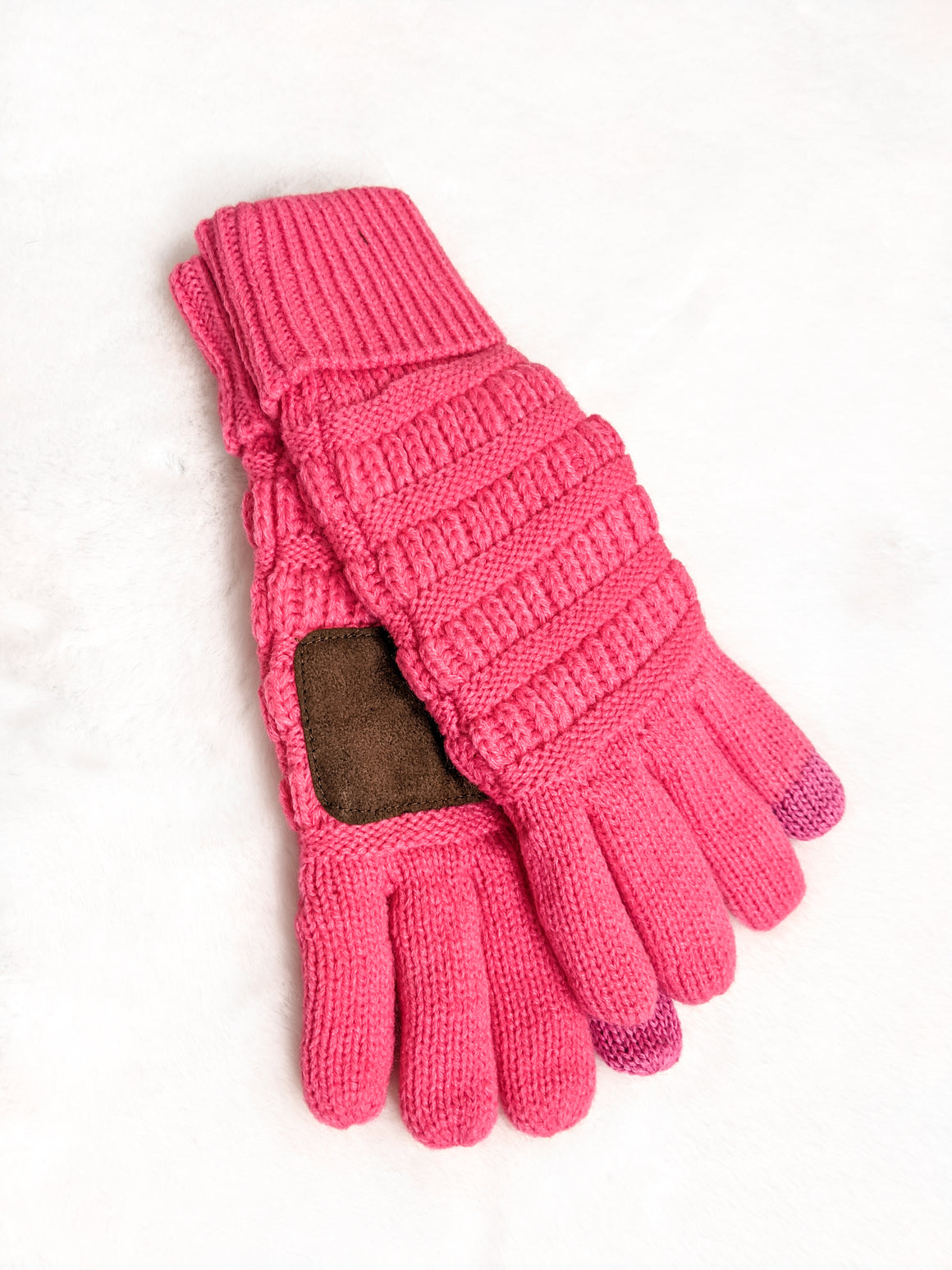 C.C Knit Gloves with Lining