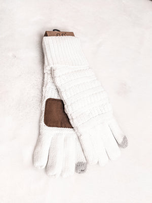 C.C Knit Gloves with Lining