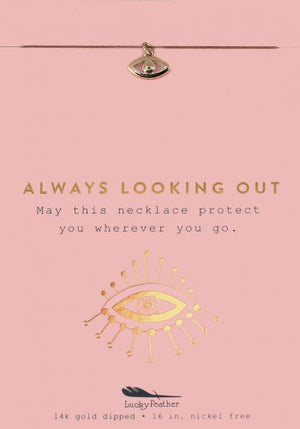 Always Looking Out Eye Necklace