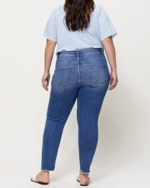 Vervet Mid-Rise Crop Skinny Jeans- V2159M