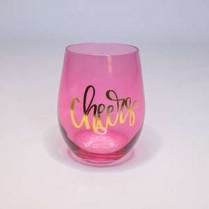 BF "Glass Stemless Cup