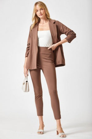 "Ready For Anything" Blazer- Brown